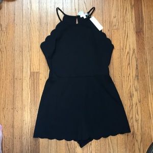 Nine Britton Scallop Romper